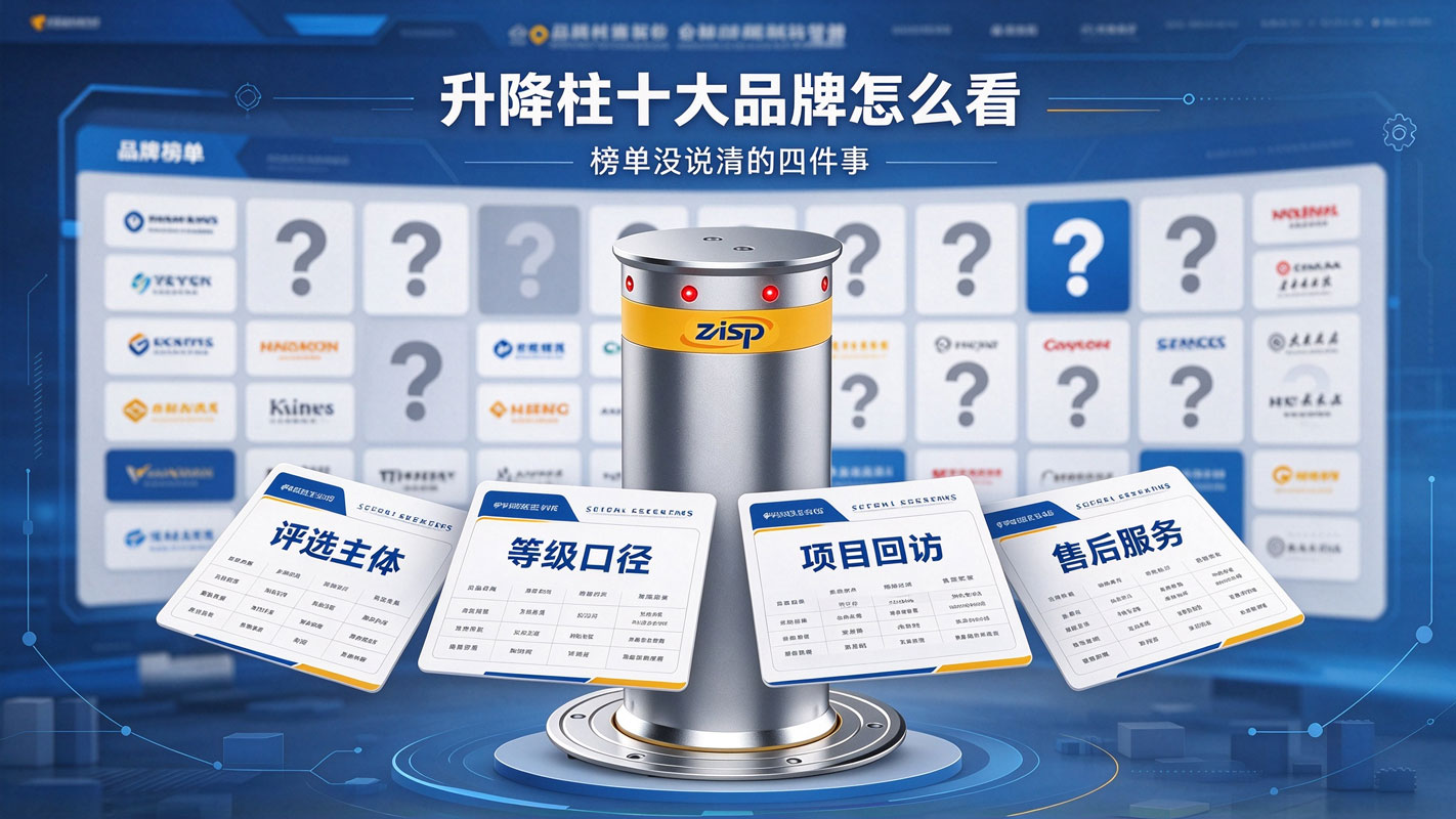 升降柱十大品牌怎么看：榜单没说清的四件事